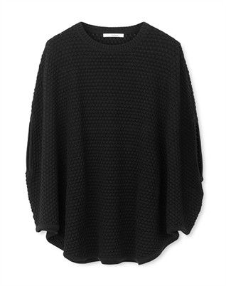 Sibin Linnebjerg - Adi Poncho - Black